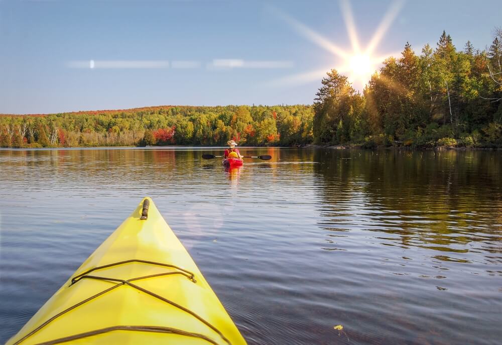 Kayaking is just one of the many things to do in Algonquin Park.